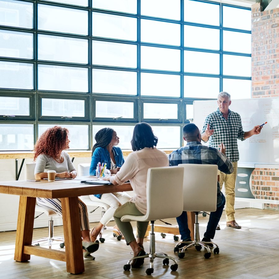 Conference room presentation