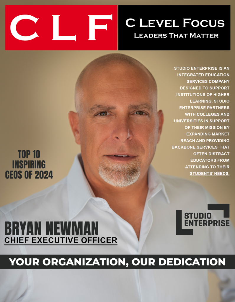 Studio Enterprise CEO Bryan Newman Named a Top 10 Inspiring CEO by C-Level Focus Magazine